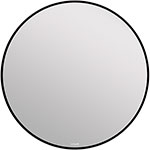 Зеркало  Cersanit ECLIPSE smart 80x80 с подсветкой круглое в черной рамке 64147