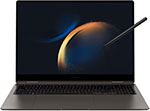 Ноутбук Samsung Galaxy book 3 NP960 (NP960QFG-KA1IN), темно-серый ноутбук samsung galaxy book 3 np960 np960xfg kc2in темно серый