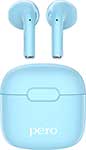 Беспроводные наушники Pero TWS05 COLORFUL, Light Blue наушники smartbuy color trend sbe 3400 blue