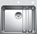 Кухонная мойка Blanco ETAGON 500 - IF/A с клапаном-автоматом нерж.сталь зеркальная полировка 521748 урна с пепельницей 18 литров 580х210 мм нержавеющая сталь зеркальная laima professional 606297