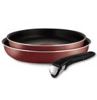 Набор посуды со съемной ручкой Tefal 2428ручка 5 INGENIO RED 04175820 7899₽