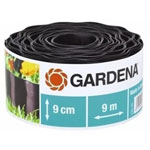 фото Садовый бордюр gardena черный 9 см длина 9 м 00530-20