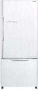 Двухкамерный холодильник Hitachi R-B 502 PU6 GPW белое стекло - фото 1
