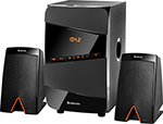 

Акустическая система 2.1 Defender X361 36Вт BT/FM/MP3/SD/USB/LED/RC (65361)