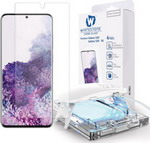 

Защитное стекло Samsung DomeGlass Galaxy S20 прозрачная антиблик. 1шт. (F-S20-B2C)
