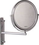 Двустороннее настенное зеркало с увеличением Valera Optima Bar 207.00 зеркало косметическое настенное swensa двустороннее 17 см чёрный