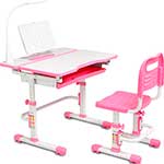Комплект парта + стул трансформеры  Cubby Botero pink, 221955