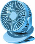 Портативный вентилятор на клипсе Solove clip electric fan 3 Speed Type-C (F3 Dark Blue)  темно-синий