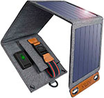 фото Портативная складная солнечная батарея-панель choetech 14 вт (sc004)
