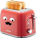 Тостер Kitfort КТ-6218-1 красный тостер kitfort kt 6218 3