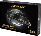 SSD накопитель Adata M.2 LEGEND 960 2000 Гб PCIe 4.0 ALEG-960-2TCS