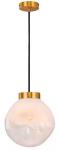 

Подвесной светильник iLamp Pear (8648P/L GL-WH), Белый/золотой