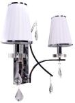 

Бра Lumina Deco Glamour LDW 66247-2 WT+CHR, Хром/белый