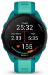 

Смарт-часы Garmin Forerunner 165 Music, зеленый, бирюзовый ремешок, 43мм