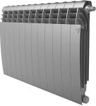 

Радиатор биметаллический Royal Thermo BiLiner 500 Silver Satin VR80, 12 секций, Серебристый