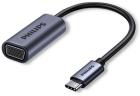 Кабель-переходник Philips USB C 1080P VGA, длина кабеля 10 см (SWV4070)
