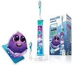 

Детская электрическая зубная щетка Philips Sonicare for Kids HX6322/04 с мобильным приложением, Белый/голубой