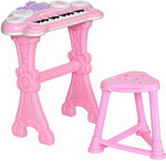 Музыкальный детский центр Everflo ''Пианино'' розовый HS0356830