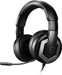 

Гарнитура игровая проводная MSI Immerse GH61 черный 1м накладные USB оголовье (S37-0400031-SV1)