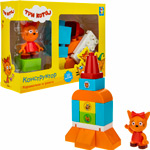 фото Конструктор 1 toy конструктор 1toy три кота бол. детали «карамелька и ракета»