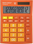 Калькулятор настольный Brauberg ULTRA-12-RG ОРАНЖЕВЫЙ, 250495