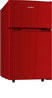 фото Двухкамерный холодильник tesler rct-100 red