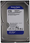 Жесткий диск HDD Western Digital Original SATA-III 2Tb WD20EZAZ Blue (5400rpm) 256Mb 3.5'' жесткий диск hdd western digital 3 5 1tb sata iii purple 5400rpm 64mb wd10purz