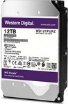 Жесткий диск HDD Western Digital 3.5" 12Tb SATA III Purple Pro 7200rpm 256MB WD121PURP