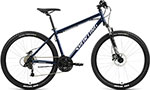 Велосипед Forward SPORTING 27,5 3.2 HD 2022 рост 17'' темно-синий/серебристый