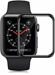 

Ультратонкое полимерное стекло Barn&Hollis Apple Watch (s4/s5) - 40 mm Full screen (3D) черный, Прозрачный/черный