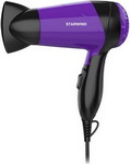 Фен Starwind SHP6102 1600Вт черный/фиолетовый фен starwind shp6102 1600 вт фиолетовый