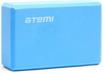 Блок для йоги Atemi AYB01BE 225х145х75 голубой ролик массажный atemi amr01be 33x14см eva голубой