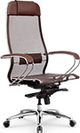 Кресло Metta Samurai S-1.04 MPES Темно-коричневый z312819465 кресло игровое cactus cs chr 090bl до 120 кг экокожа сетка черное