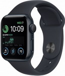 Умные часы Apple Watch SE (2nd Gen) GPS 40mm Midnight Aluminum Case Midnight Sport Band S/M (MNL83LL/A)