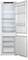 фото Встраиваемый двухкамерный холодильник millen mbr 180 nf