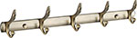 Планка с крючками Savol S-00115C (5 крючков) планка с крючками langberger 28032a