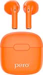 Беспроводные наушники Pero TWS05 COLORFUL, Orange наушники ritmix rh 012 orange