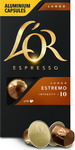 Кофе капсульный L’OR Espresso Lungo Estremo кофе капсульный l’or espresso ristretto