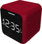 

Радиочасы Telefunken TF-1571 (красный с белым)