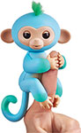 В виде животного(ых) Fingerlings Интерактивная обезьянка ЧАРЛИ (голубая с зеленым) 3723