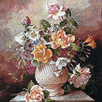 

Картина Le Gobelin ''Букет в рифленной вазе'', 46х46, 3012