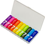 Батарейка Zmi Rainbow AA701 типа AAА (уп.10 шт.), цветные