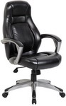 Кресло Brabix PREMIUM ''Turbo EX-569'', экокожа, спортивный дизайн, черное, 531014 кресло brabix premium prime ex 515 экокожа черное 531569