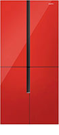 фото Многокамерный холодильник centek ct-1750 nf red, inverter