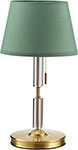 Настольная лампа Odeon Light MODERN LONDON, бронзовый/зеленый/абажур ткань (4887/1T) торшер odeon light modern london бронзовый зеленый абажур ткань 4887 1f