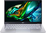 Ноутбук ACER Swift Go SFG14-41-R2U2 (NX.KG3CD.003) серебристый ноутбук acer swift go 14 sfg14 71 765d nx klqcd 002