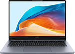 Ноутбук Huawei MateBook D 14 MDF-X 14, 53013RHLMDF-X, космический серый ноутбук huawei matebook d16 16 mclf x 53013wxe космический серый