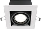 

Встраиваемый светильник Maytoni Metal Modern Downlight, белый (DL008-2-01-W), Белый с черным
