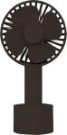 Портативный настольный вентилятор ручной Solove manual fan, 2000mAh, 3 Speed TypeC (N9 Black)