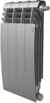

Радиатор биметаллический Royal Thermo BiLiner 500 Silver Satin VR80, 4 секции, Серебристый